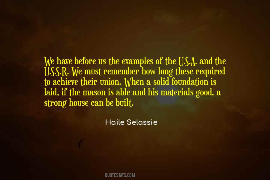 Haile Selassie Quotes #537662