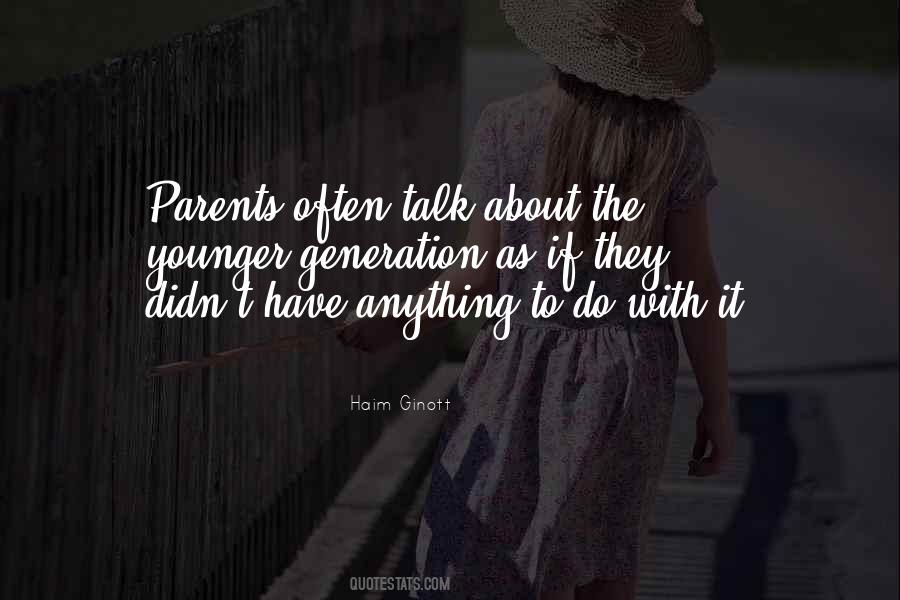 Haim Ginott Quotes #1247197