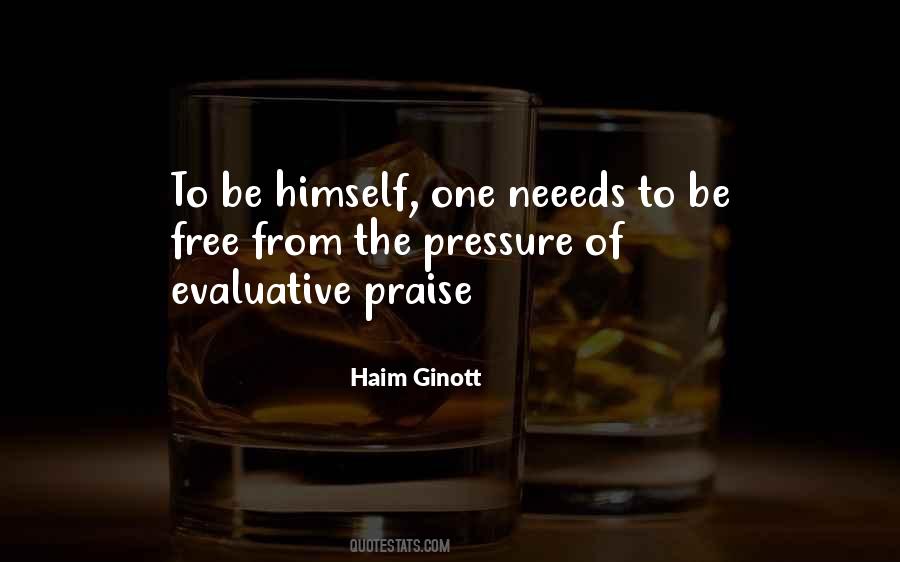 Haim Ginott Quotes #21265