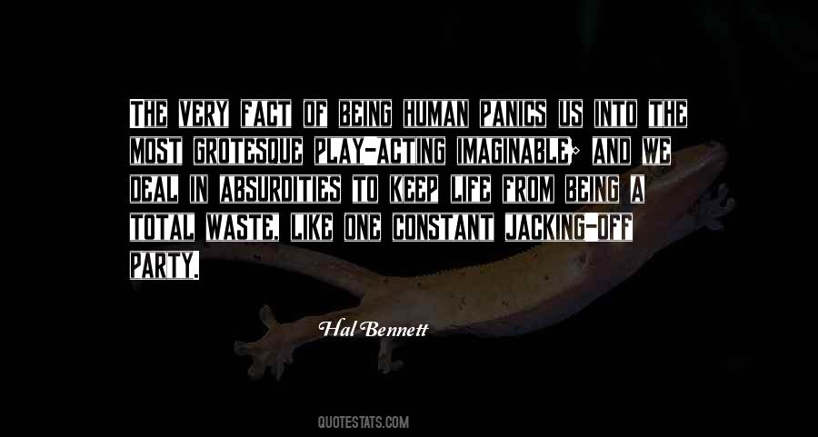 Hal Bennett Quotes #822426