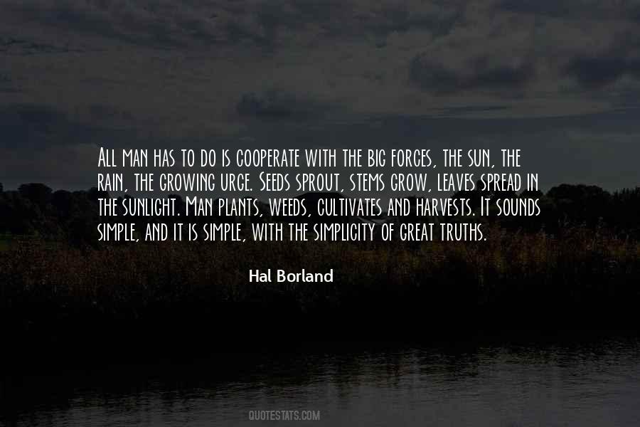 Hal Borland Quotes #1305618