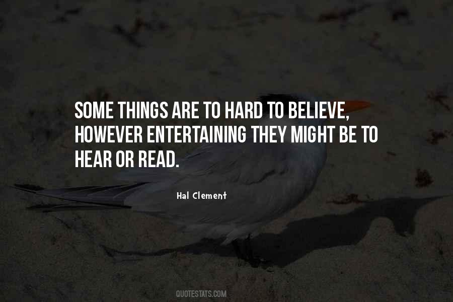 Hal Clement Quotes #1355153