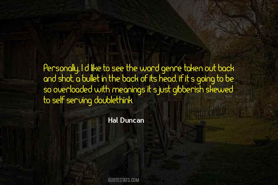 Hal Duncan Quotes #1132635