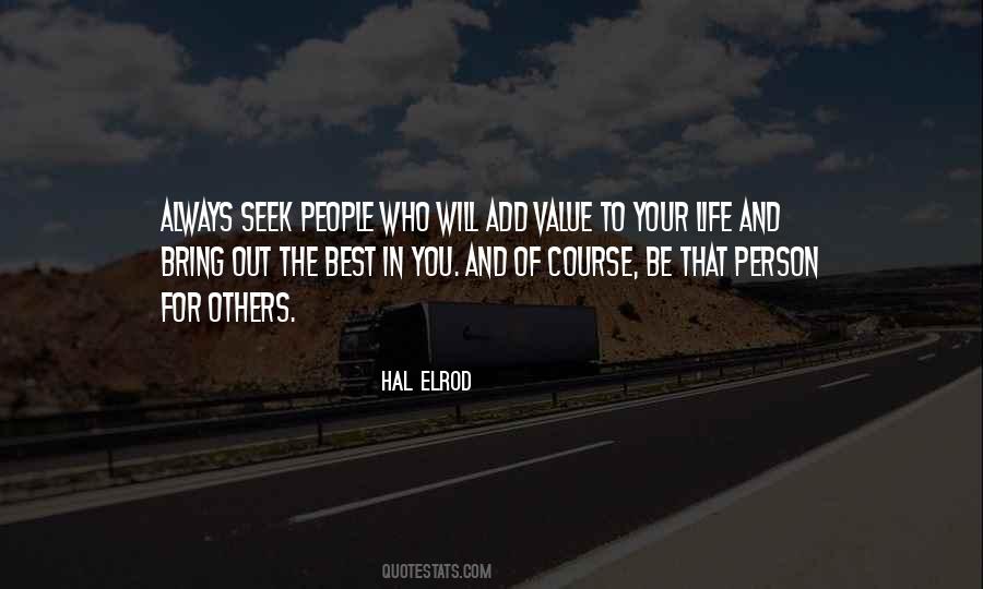 Hal Elrod Quotes #265354