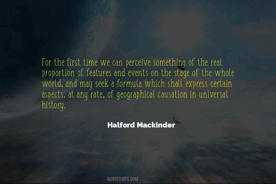Halford Mackinder Quotes #375141