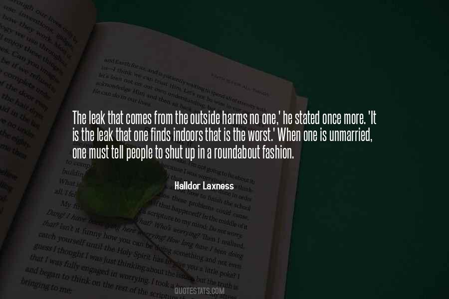 Halldor Laxness Quotes #1547335