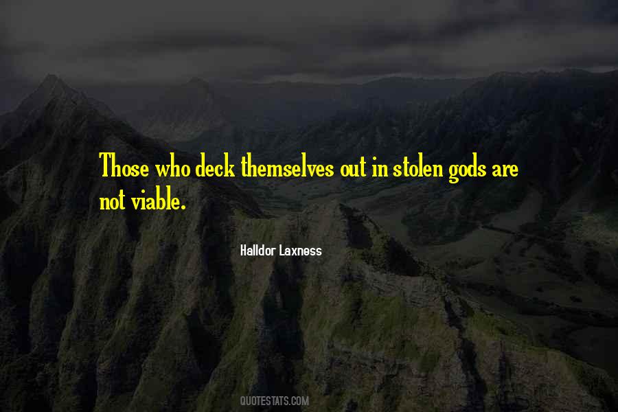 Halldor Laxness Quotes #1668580