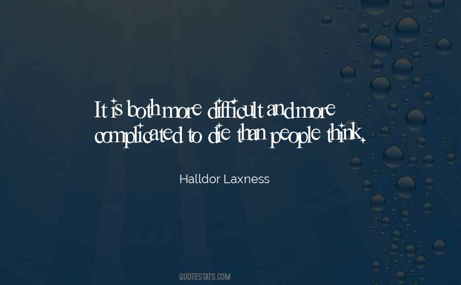 Halldor Laxness Quotes #759891