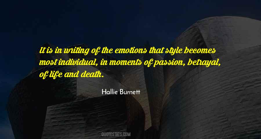 Hallie Burnett Quotes #28686