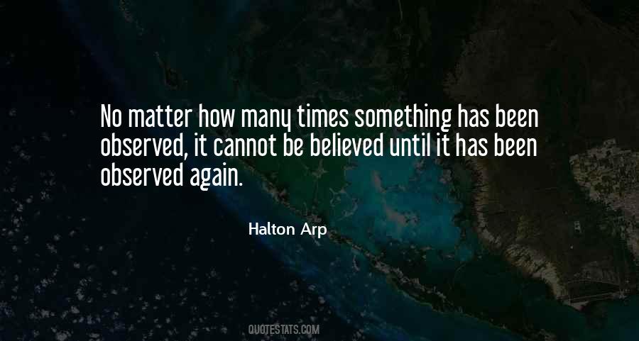 Halton Arp Quotes #708305