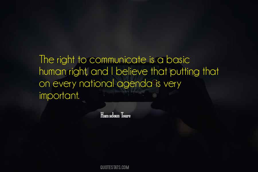 Hamadoun Toure Quotes #1085420