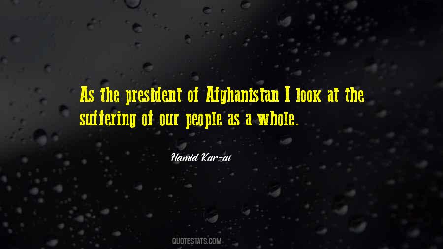 Hamid Karzai Quotes #1678585