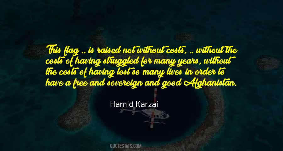 Hamid Karzai Quotes #616519