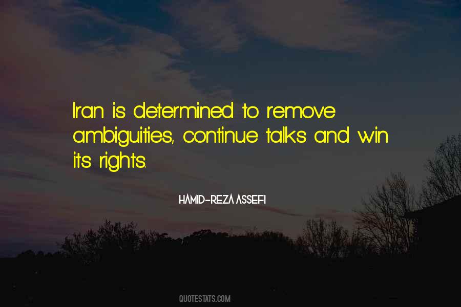 Hamid-Reza Assefi Quotes #1102714