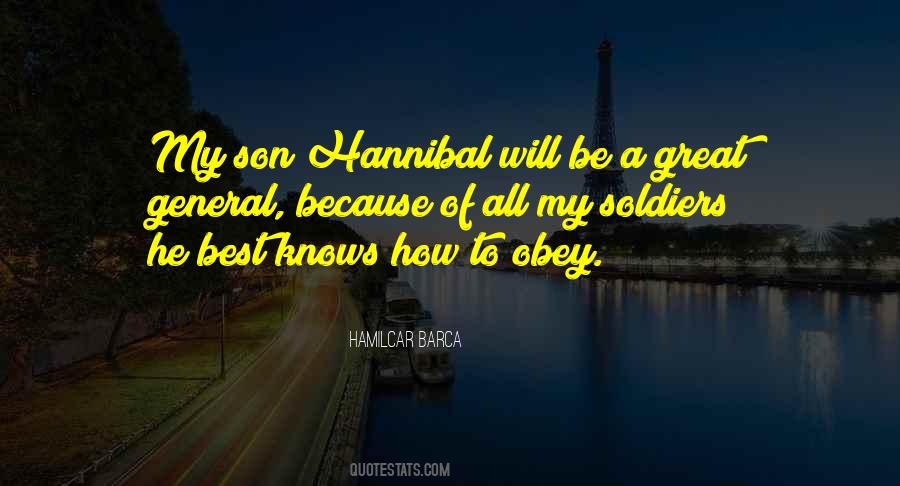 Hamilcar Barca Quotes #1267837