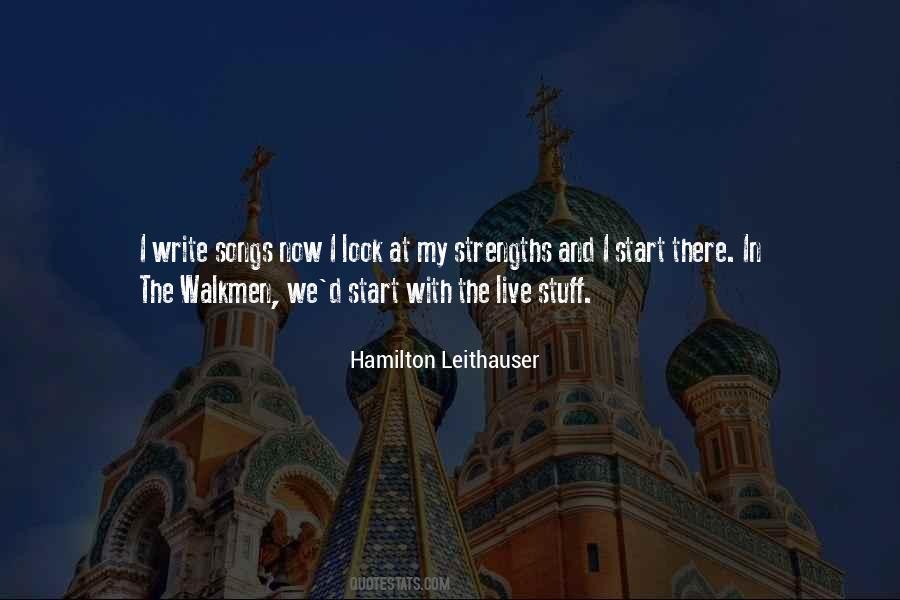 Hamilton Leithauser Quotes #947924