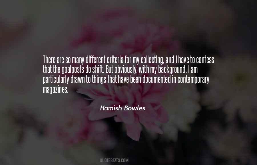 Hamish Bowles Quotes #1207148