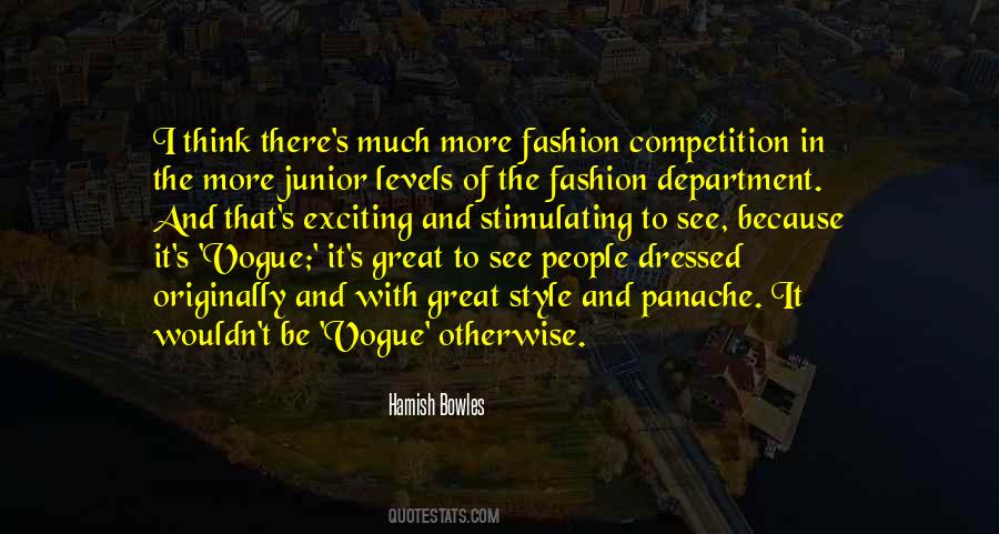 Hamish Bowles Quotes #1320867