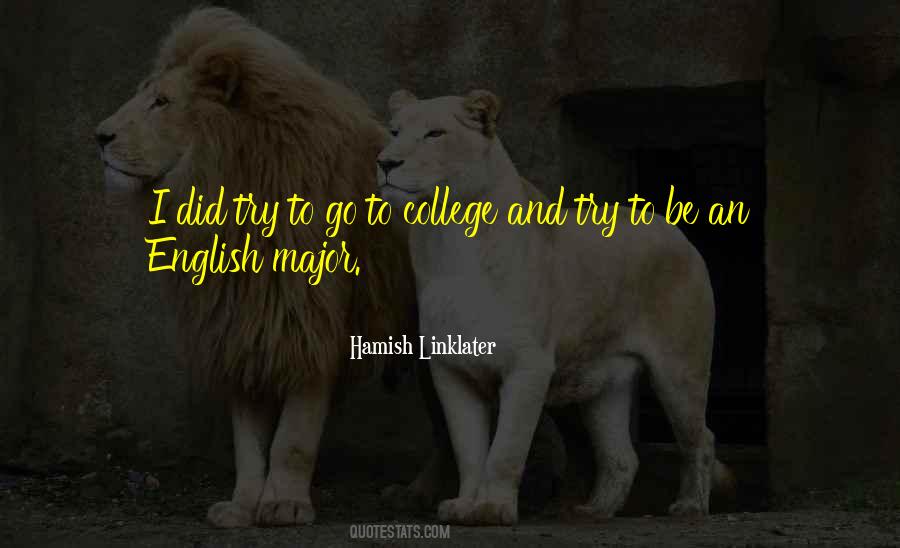 Hamish Linklater Quotes #1122916