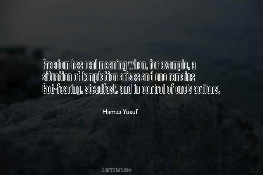 Hamza Yusuf Quotes #973154