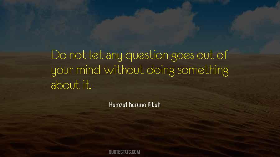 Hamzat Haruna Ribah Quotes #1718088
