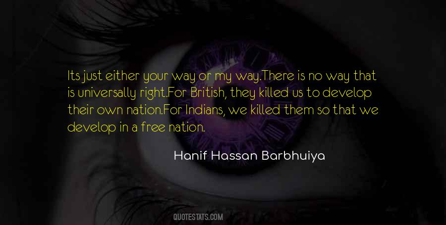 Hanif Hassan Barbhuiya Quotes #1176681