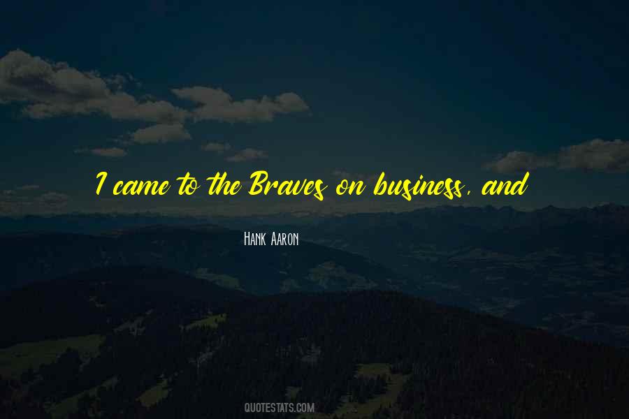 Hank Aaron Quotes #1478631