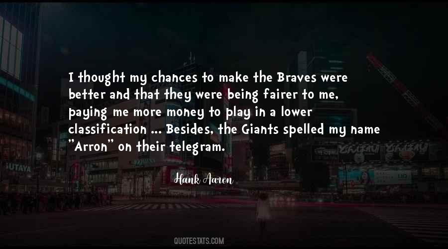 Hank Aaron Quotes #413640