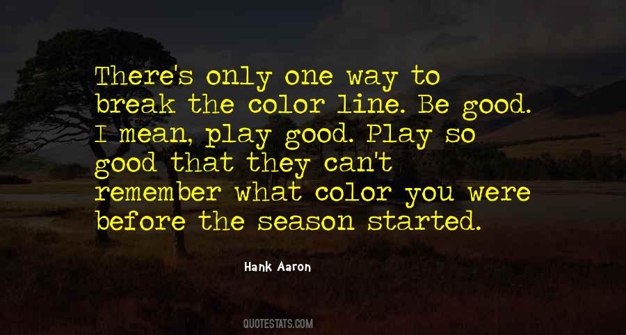 Hank Aaron Quotes #441607
