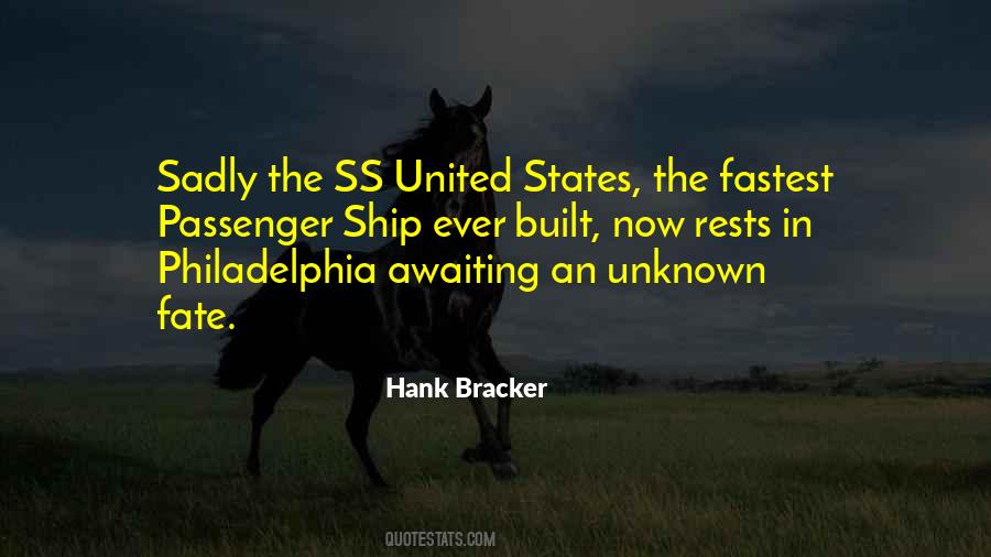 Hank Bracker Quotes #1649471