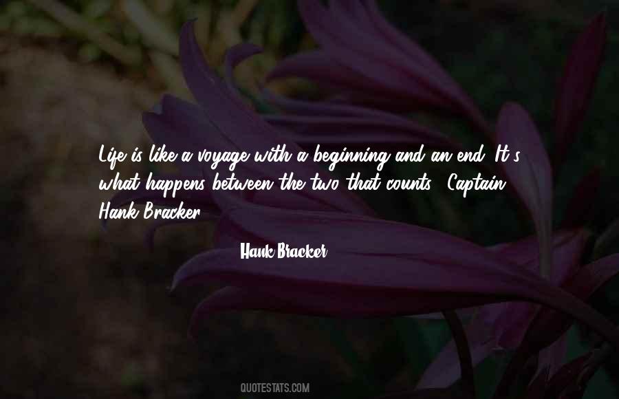 Hank Bracker Quotes #424794