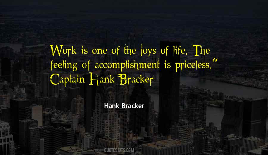 Hank Bracker Quotes #913447