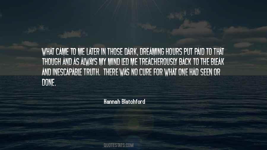 Hannah Blatchford Quotes #981294