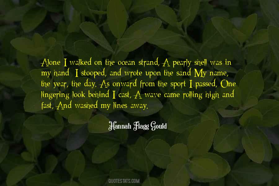 Hannah Flagg Gould Quotes #880969