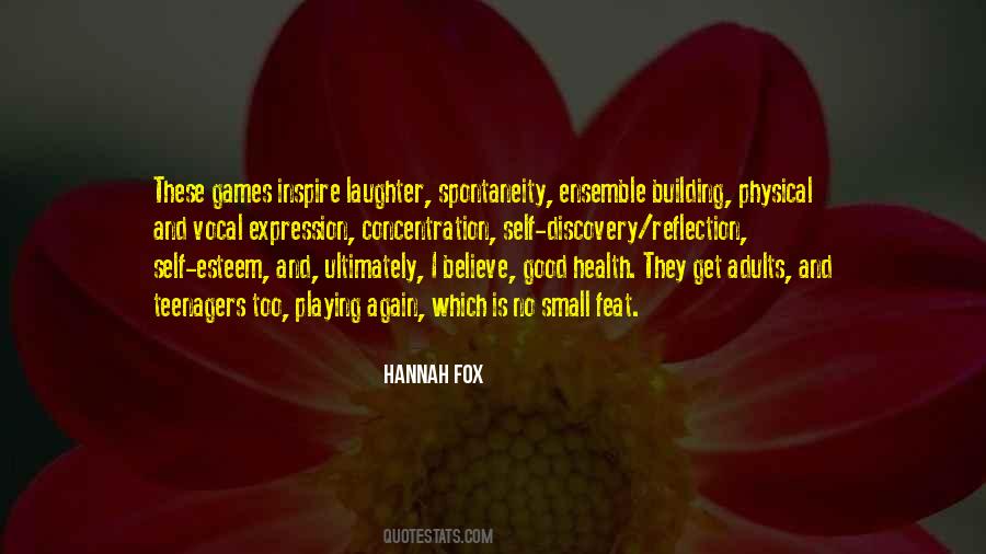 Hannah Fox Quotes #1484599