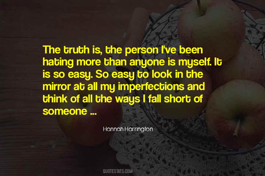 Hannah Harrington Quotes #1257547