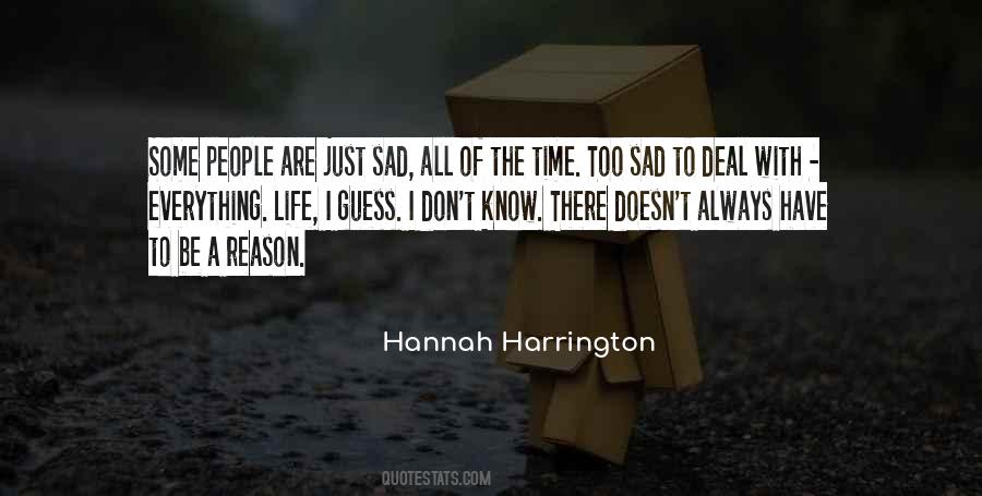 Hannah Harrington Quotes #1272420