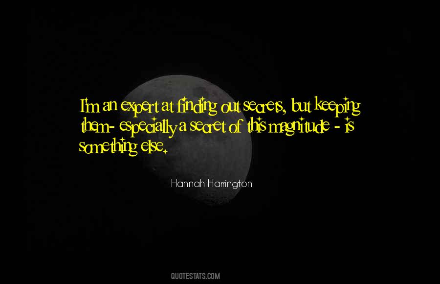 Hannah Harrington Quotes #1609069