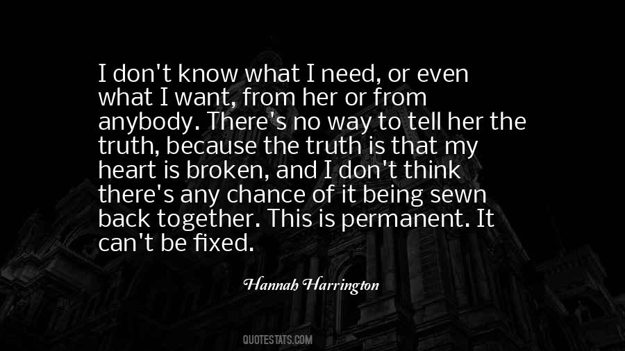 Hannah Harrington Quotes #482906