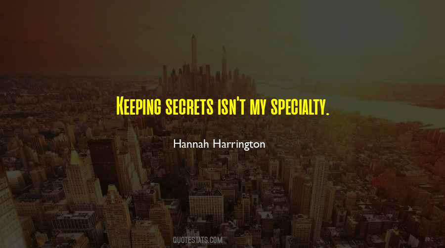 Hannah Harrington Quotes #729493