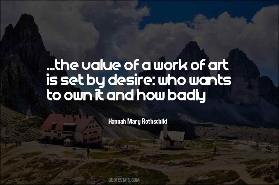 Hannah Mary Rothschild Quotes #1620806