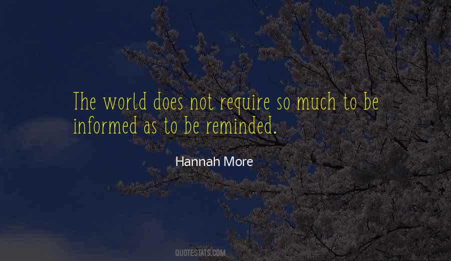 Hannah More Quotes #285841