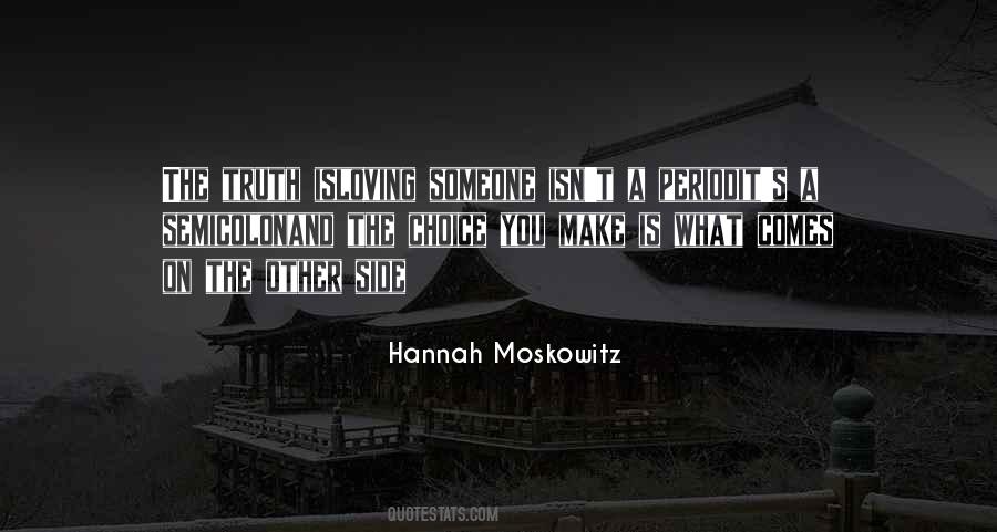 Hannah Moskowitz Quotes #1336277