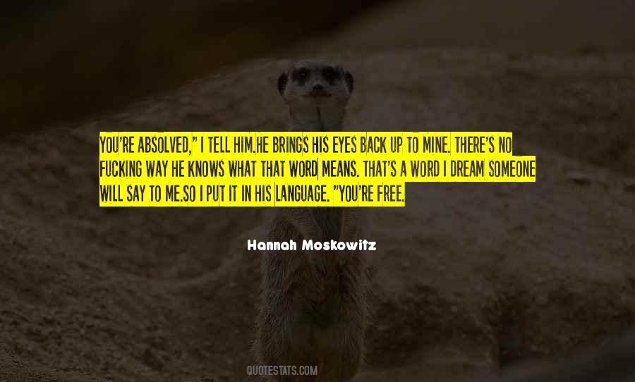 Hannah Moskowitz Quotes #583714