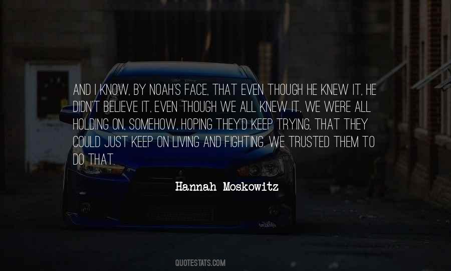 Hannah Moskowitz Quotes #874011