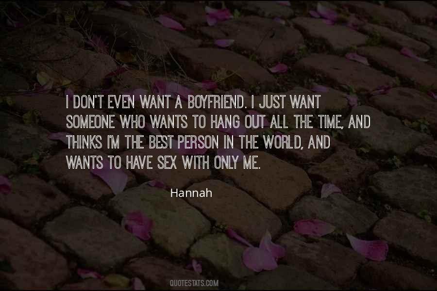 Hannah Quotes #934209