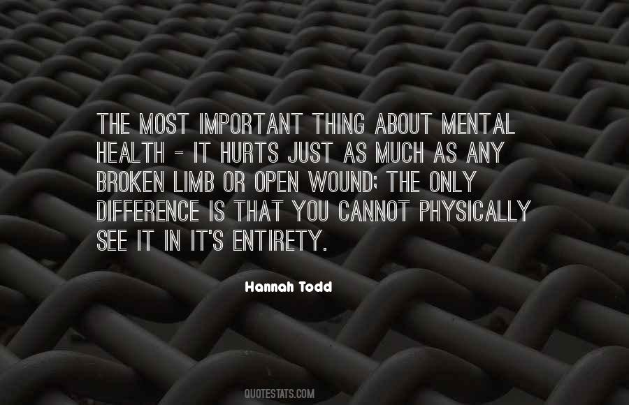 Hannah Todd Quotes #537466 Hannah Todd Quotes #537466