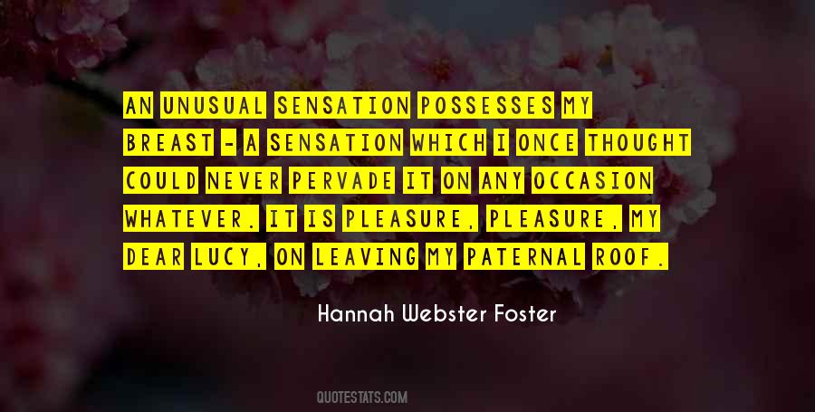 Hannah Webster Foster Quotes #1011736