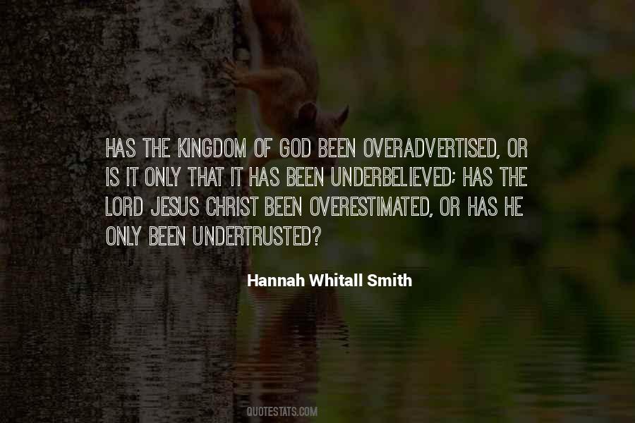 Hannah Whitall Smith Quotes #1062585