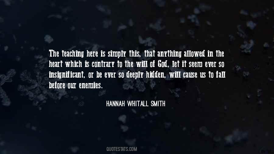 Hannah Whitall Smith Quotes #852361